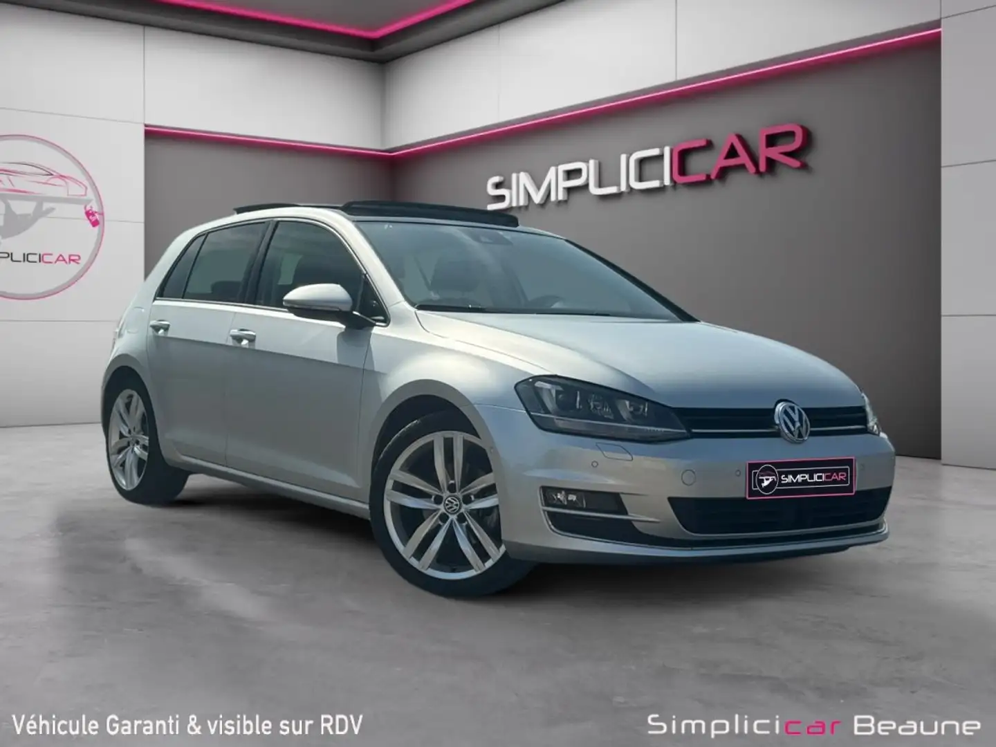 Volkswagen Golf 1.4 TSI 150 ACT BlueMotion Technology DSG7 Carat / Gris - 1
