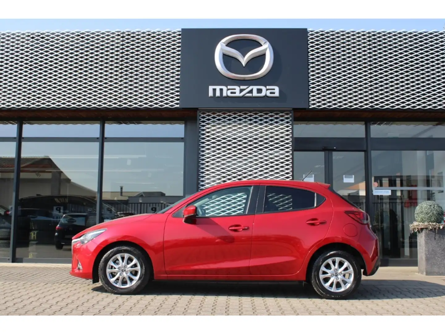Mazda 2 SKY-G EXCLUSIVE+NAV+GJ-RÄDER !! Rot - 2