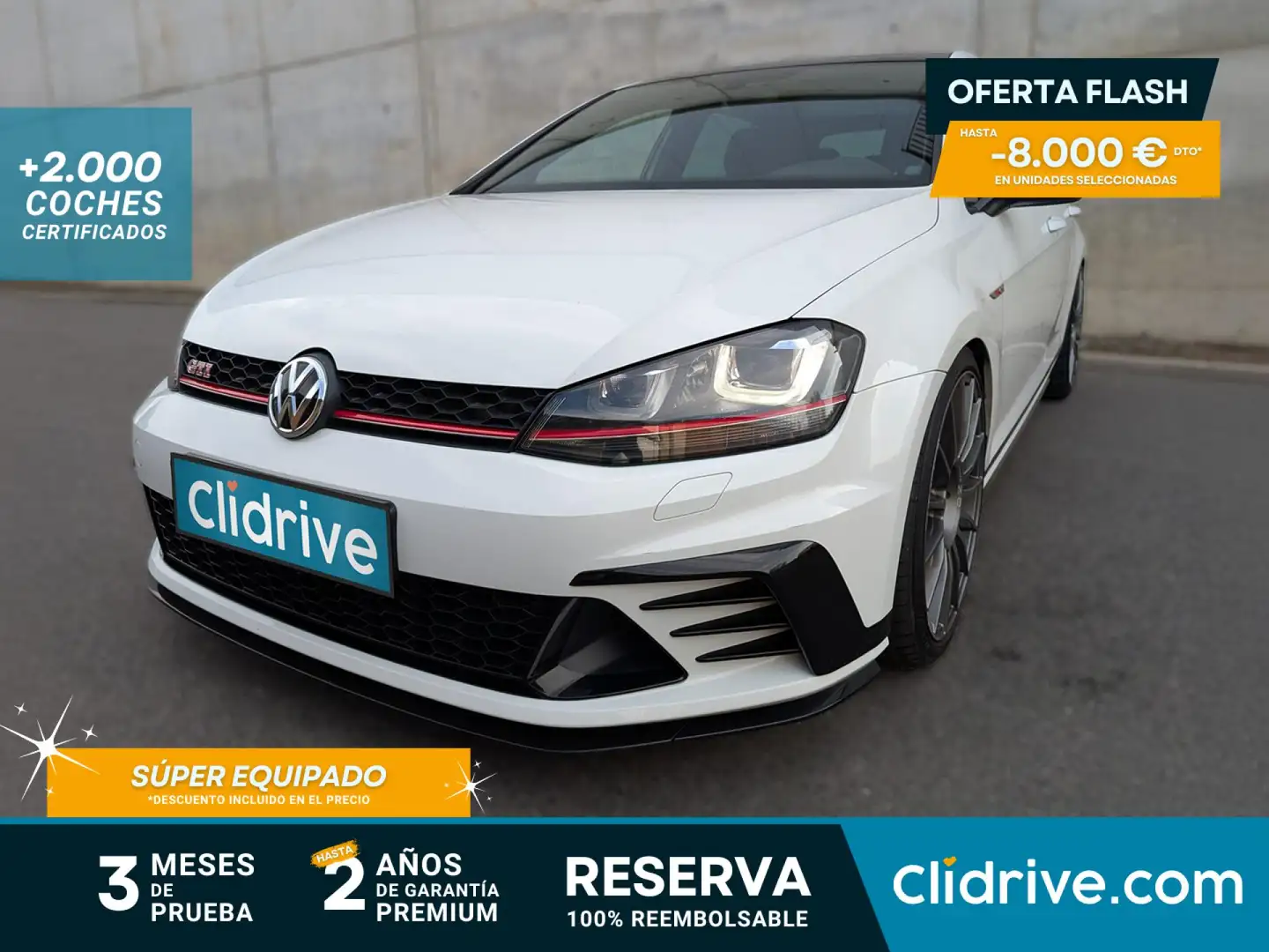 Volkswagen Golf GTI 2.0 TSI ClubSport DSG 265 Blanco - 1