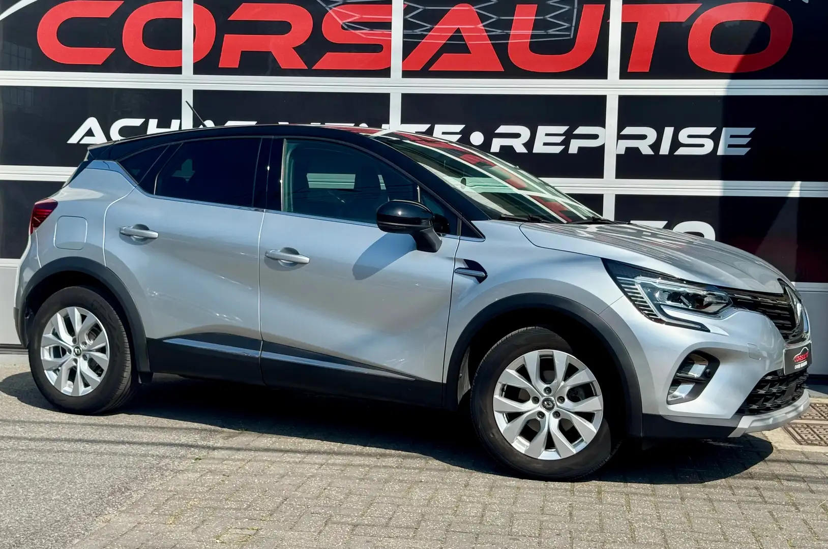 Renault Captur 1.0 TCe Intens NAVI CRUISE CAM MEDIA TEL USB Argent - 2