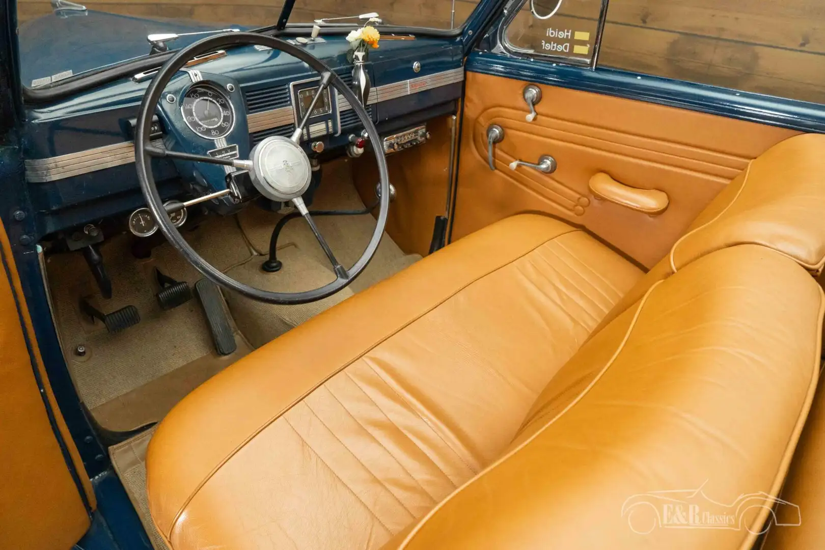 Opel Kapitan Cabriolet Blauw - 2