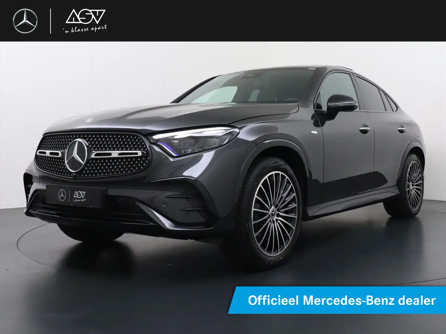 Mercedes-Benz GLC 300 Coupé 300e 4MATIC Sport Edition | Achterasbesturin Grijs - 1