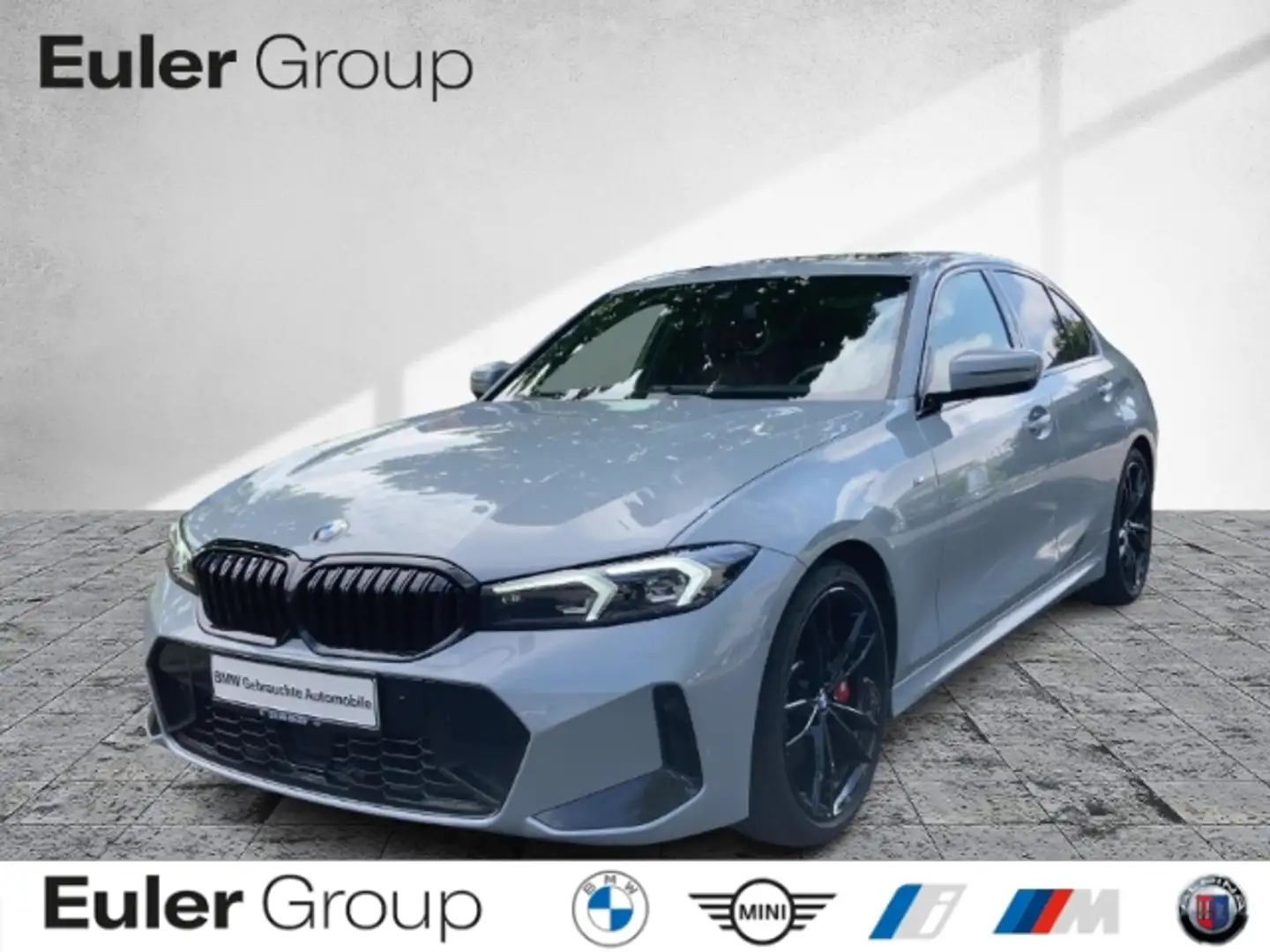 BMW 330 i Limousine M-Sport AD Navi Leder DigitCockpit Har Grau - 1