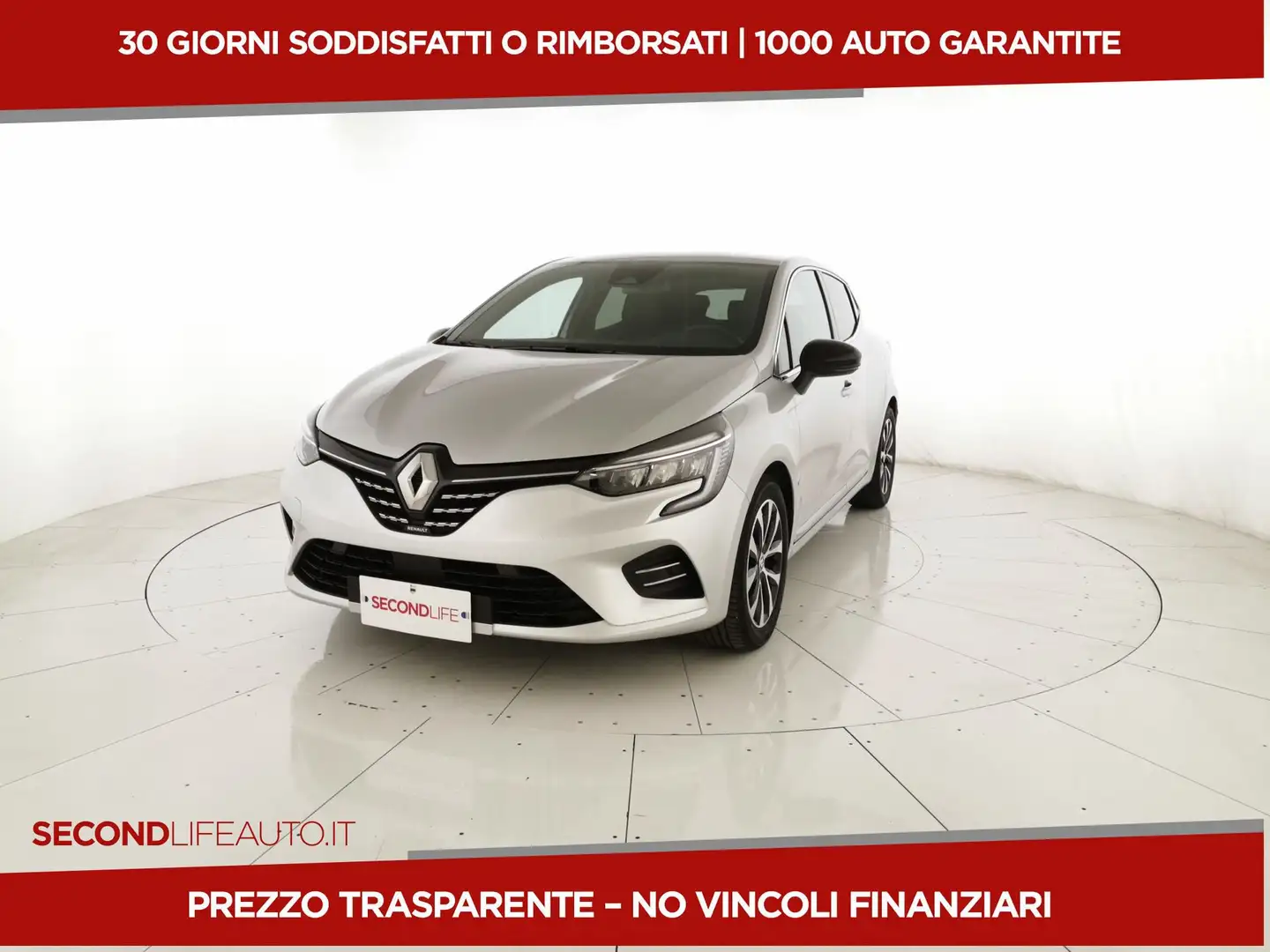 Renault Clio 1.6 E-Tech full hybrid Evolution 145cv auto Argent - 1