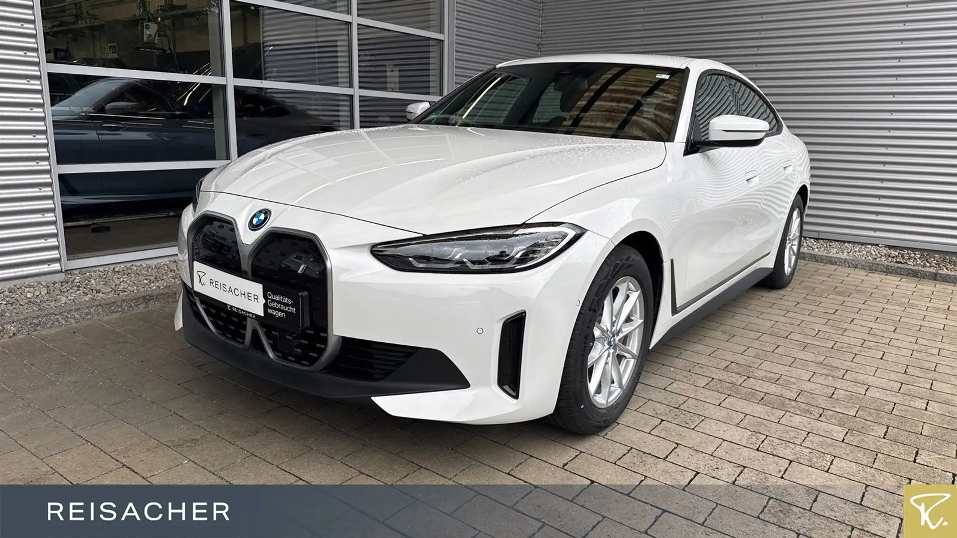 BMW i4 eDrive35 Gran Coupé Navi HUD H&K RüKa 17"LM Weiß - 1