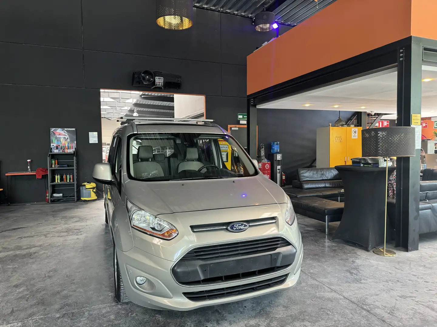 Ford Tourneo Connect PRETE A IMMA - CT OK - A/C - NAVI - LIM/REG - TEL Beige - 1
