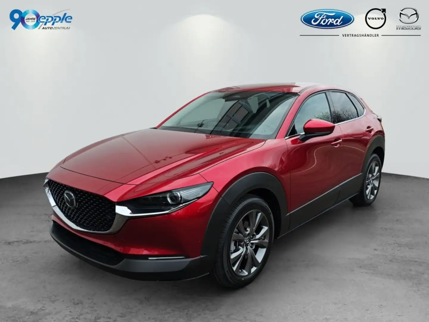 Mazda CX-30 e-SKYACTIVE X 186 Aut. EXCLUSIVE-LINE Rouge - 1