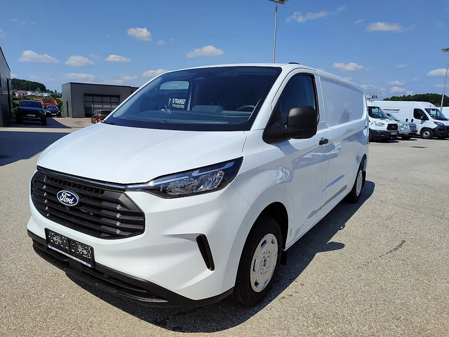 Ford Transit Custom Kasten 2,0 EcoBlue L2H1 320 Trend Weiß - 1