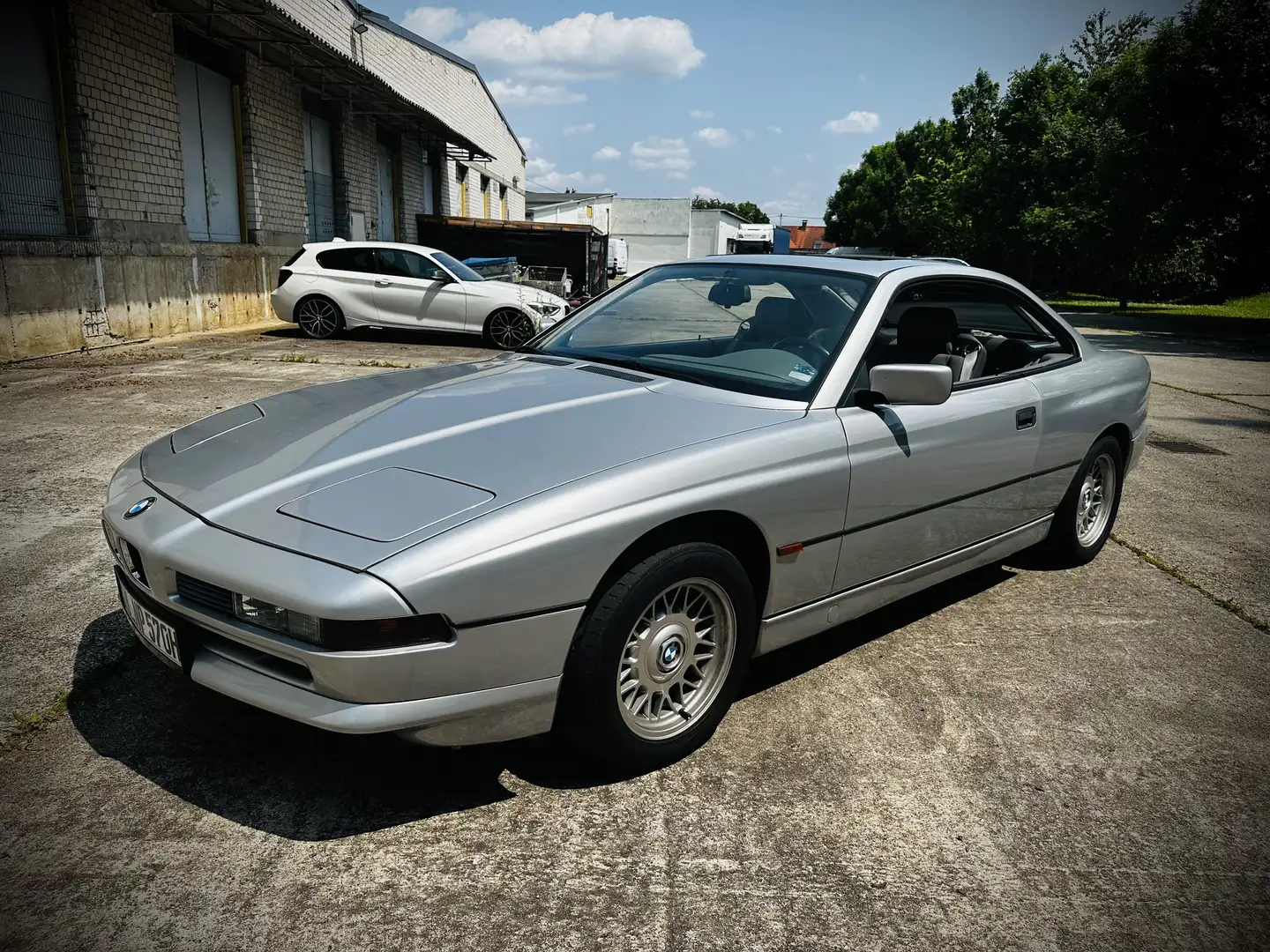 BMW 840 840Ci Argent - 1