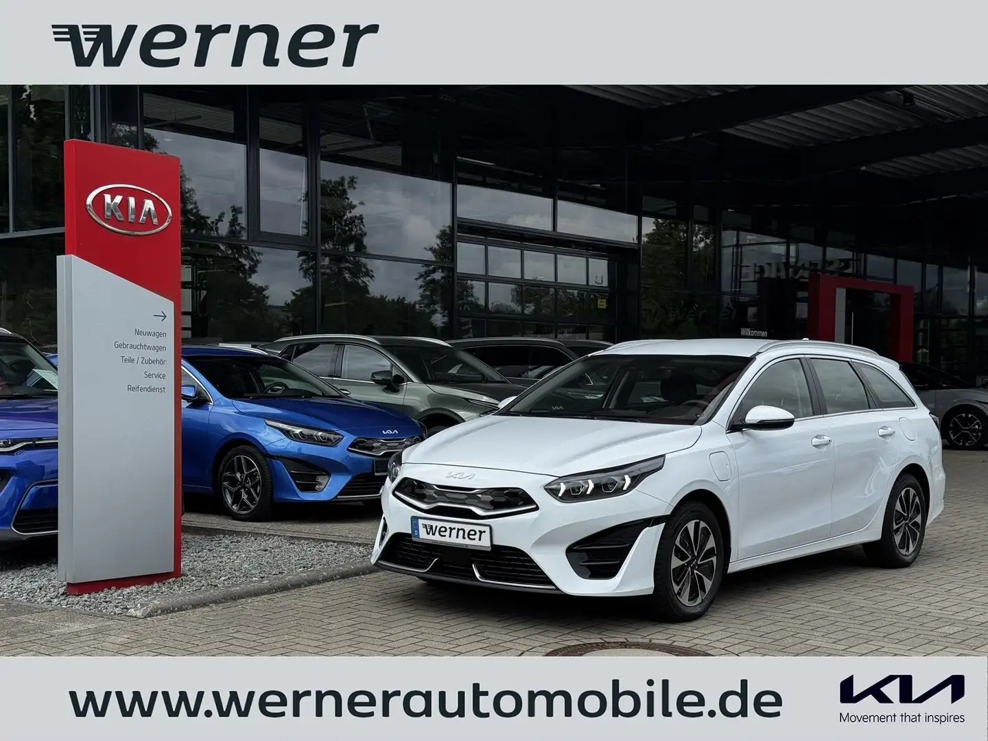 Kia Ceed 1.6 Plug-in Hybrid Vision (EURO 6d) Білий - 1