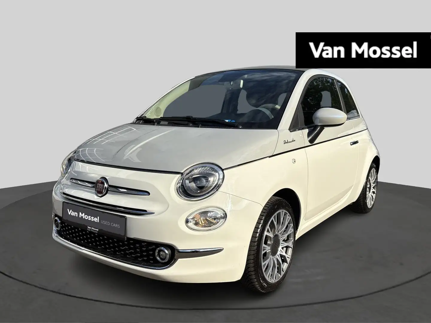 Fiat 500C 1.0 Hybrid Dolcevita | Cabrio | Parkeerhulp Weiß - 1