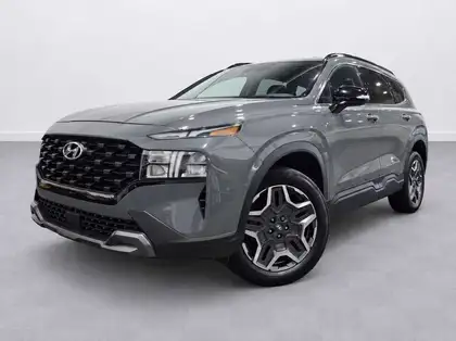 Gray 2022 Hyundai Santa Fe SUV / Crossover  Automatic