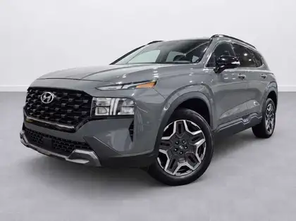 Gray 2022 Hyundai Santa Fe SUV / Crossover  Automatic