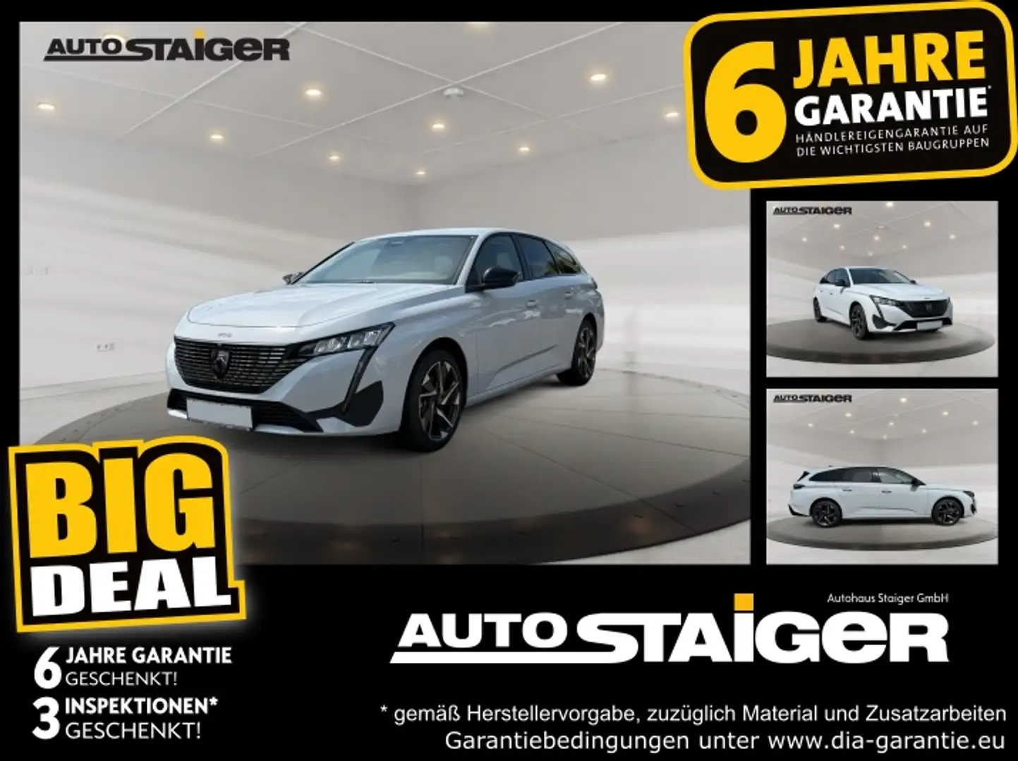 Peugeot 308 1.2 PureTech 130 SW Allure Weiß - 1