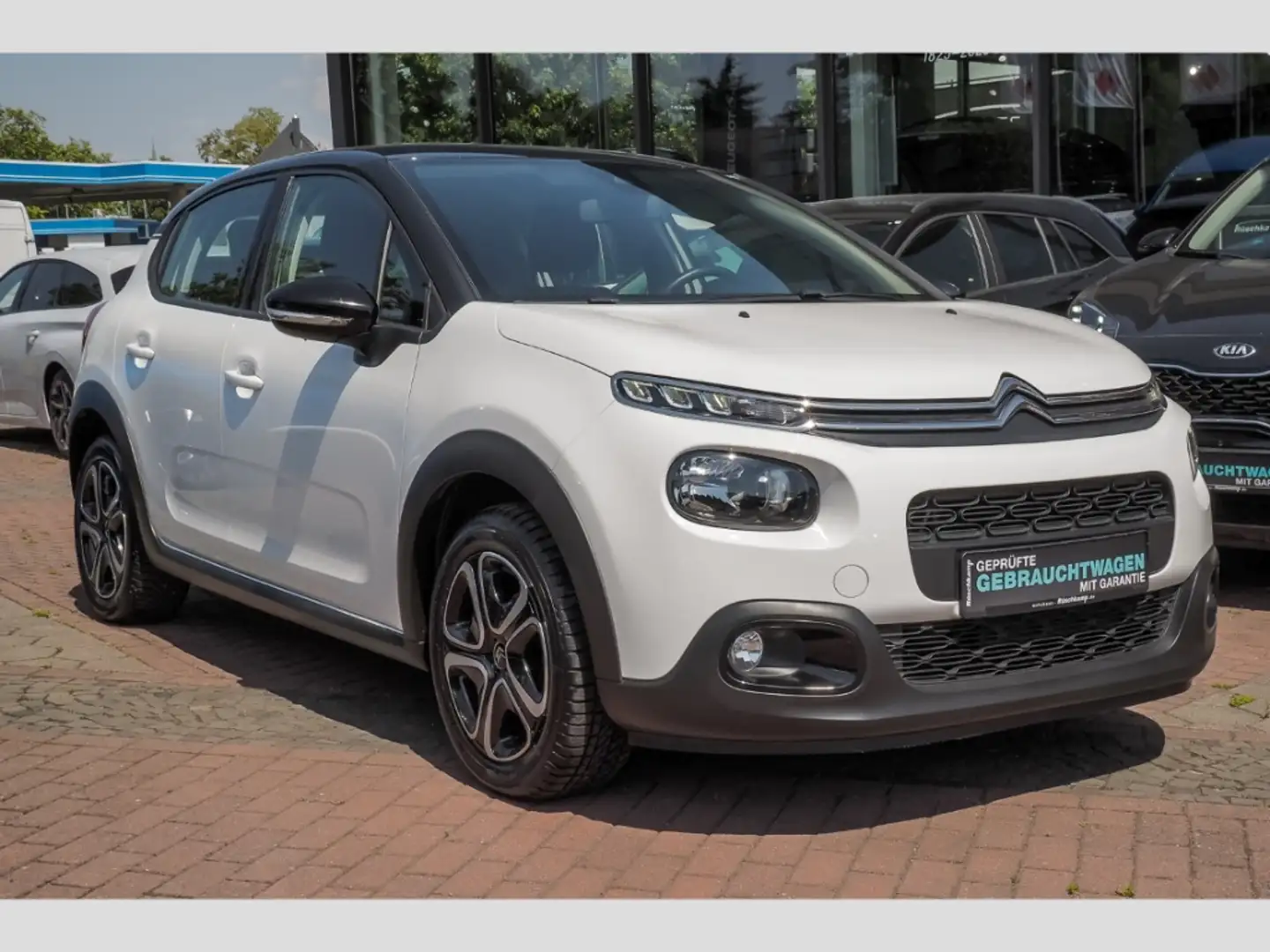 Citroen C3 Shine SHZ PDC Klimaautom Temp. Weiß - 2