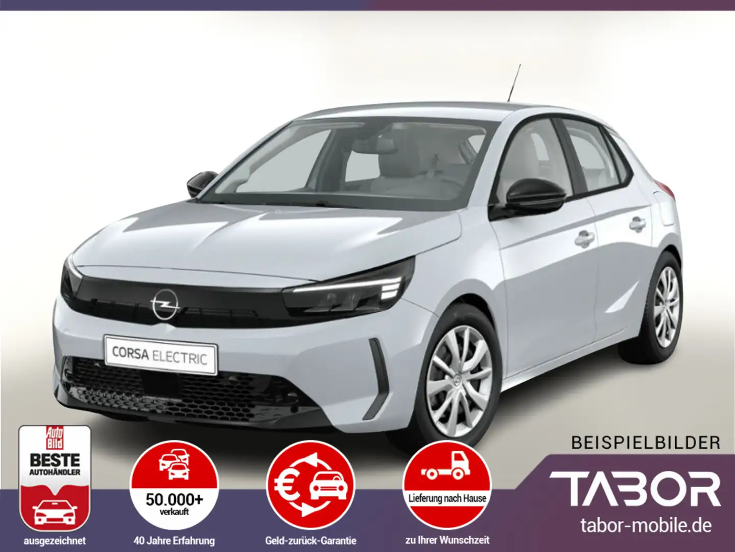 Opel Corsa-e -e 50 kWh Edition LED 7"-DAB DigCo PDC Temp Weiß - 1