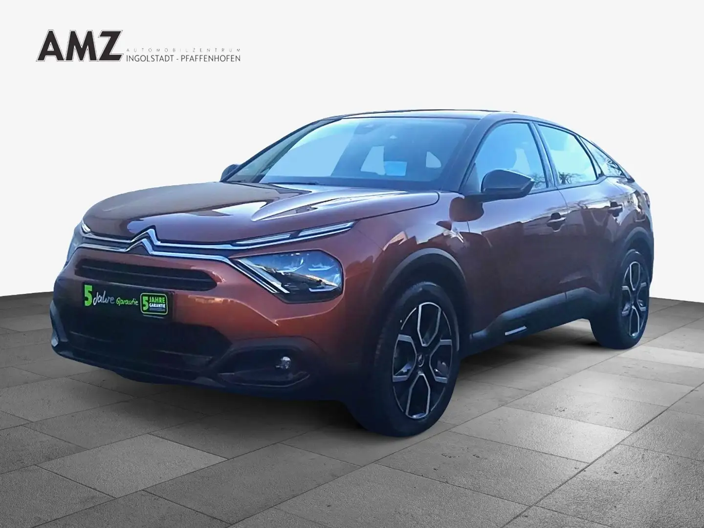 Citroen C4 ë Feel Pack 136PS HUD NAVI KlimaA W-Paket KAM Orange - 2