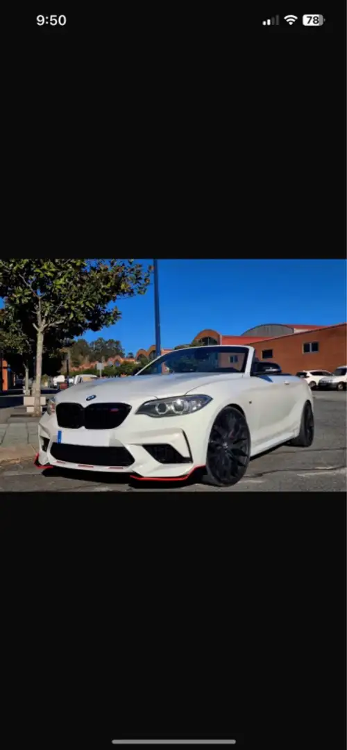 BMW 220 220dA Coupé xDrive (4.75) Blanco - 1