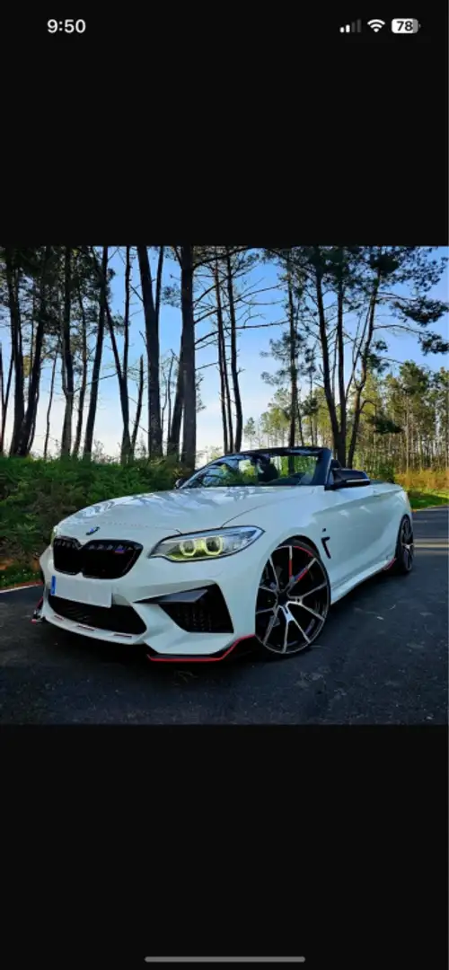 BMW 220 220dA Coupé xDrive (4.75) Blanco - 2