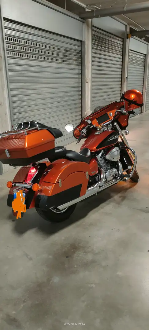 Honda Shadow 750 Honda shadow VT 750 Arancione - 2