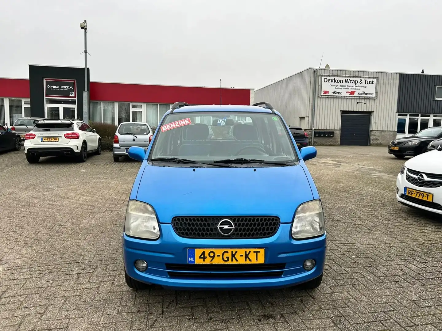 Opel Agila 1.2-16V Elegance Kék - 2