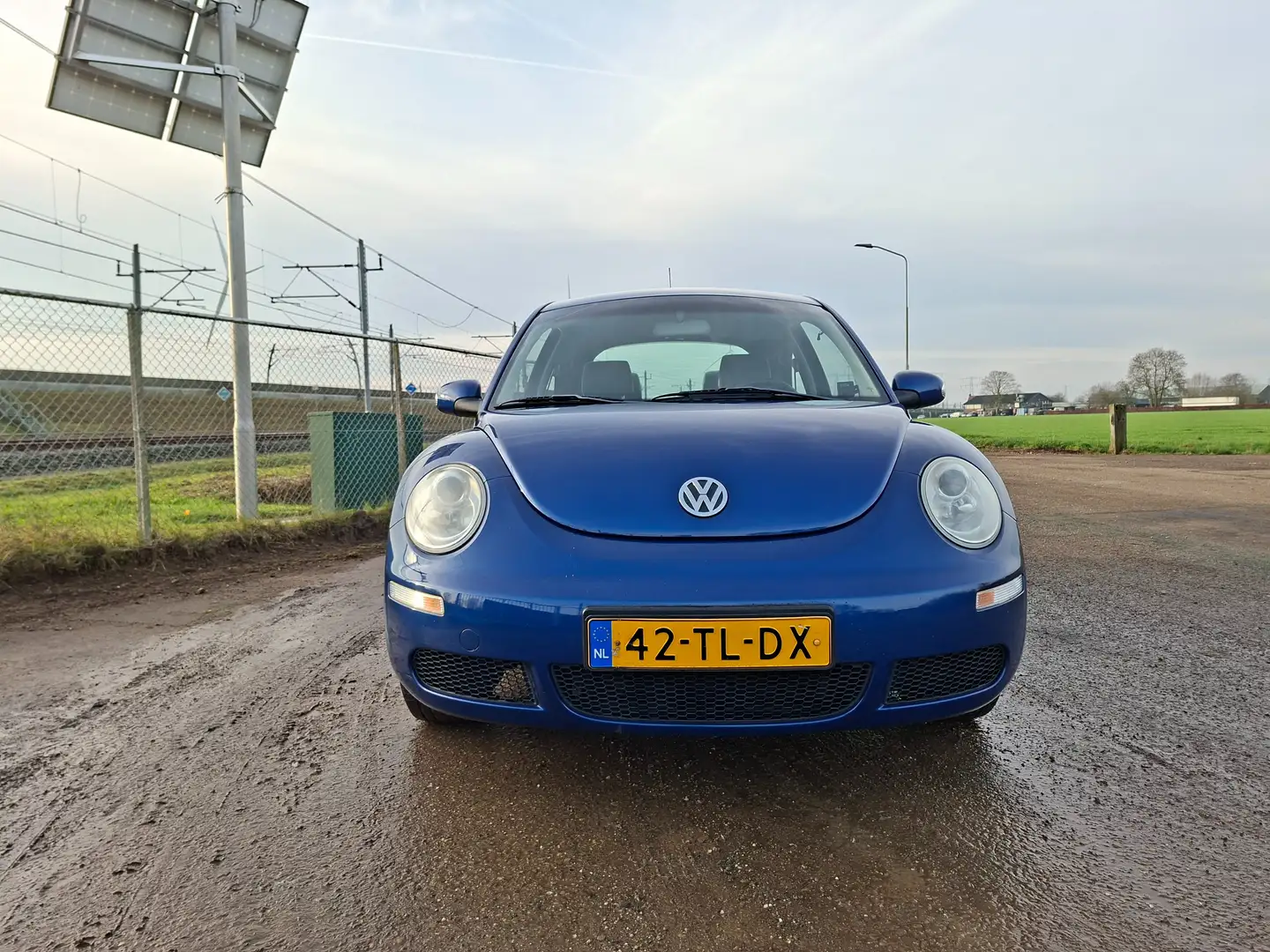Volkswagen New Beetle 1.4-16V Trendline Airco Blau - 2
