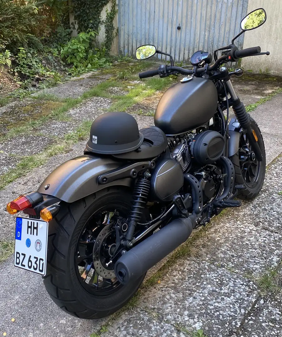 Hyosung GV 125 125 İ S Matt Schwarz Czarny - 2