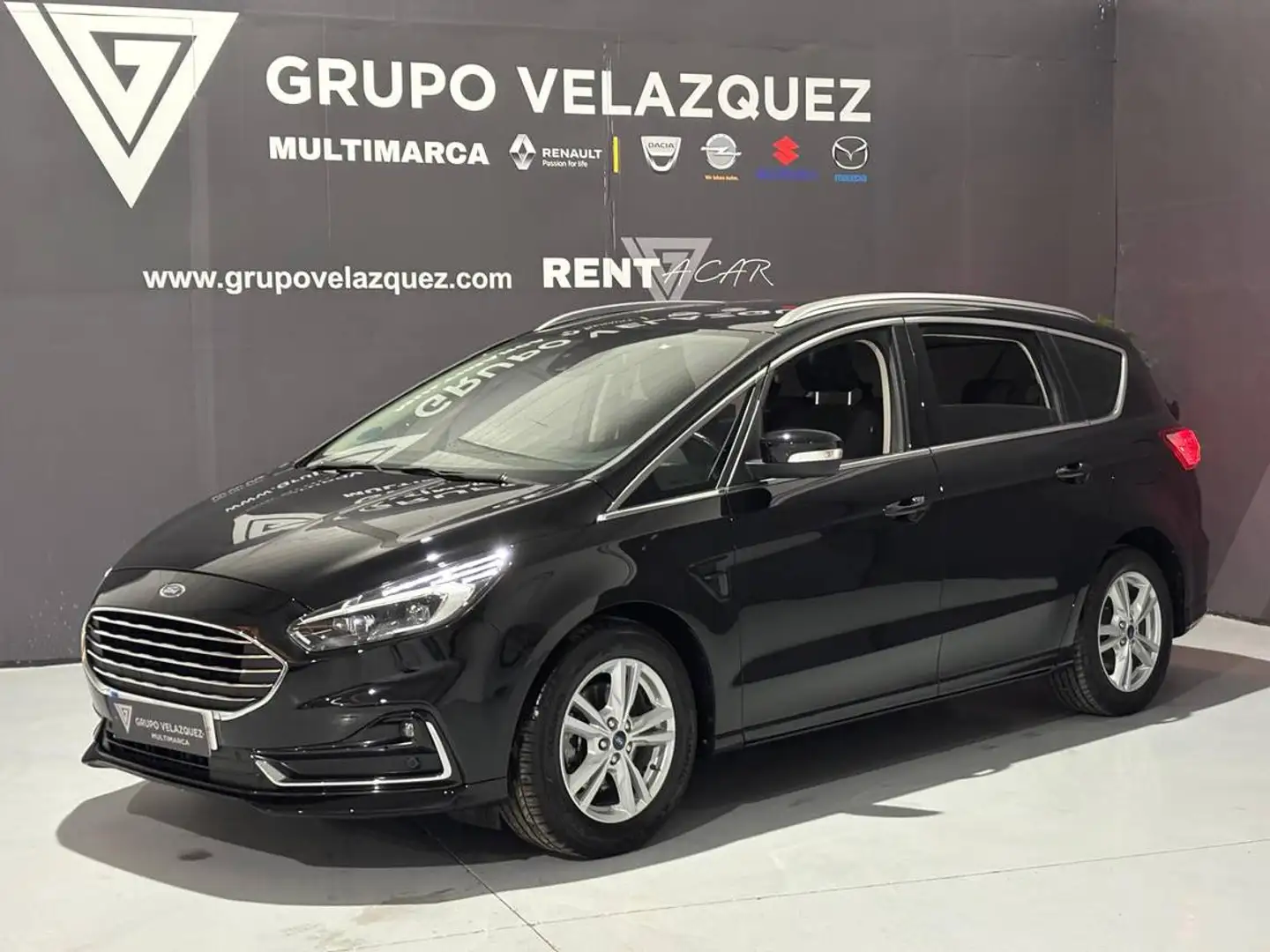 Ford S-Max 2.5 Duratec FHEV Titanium Aut. 190 Noir - 1