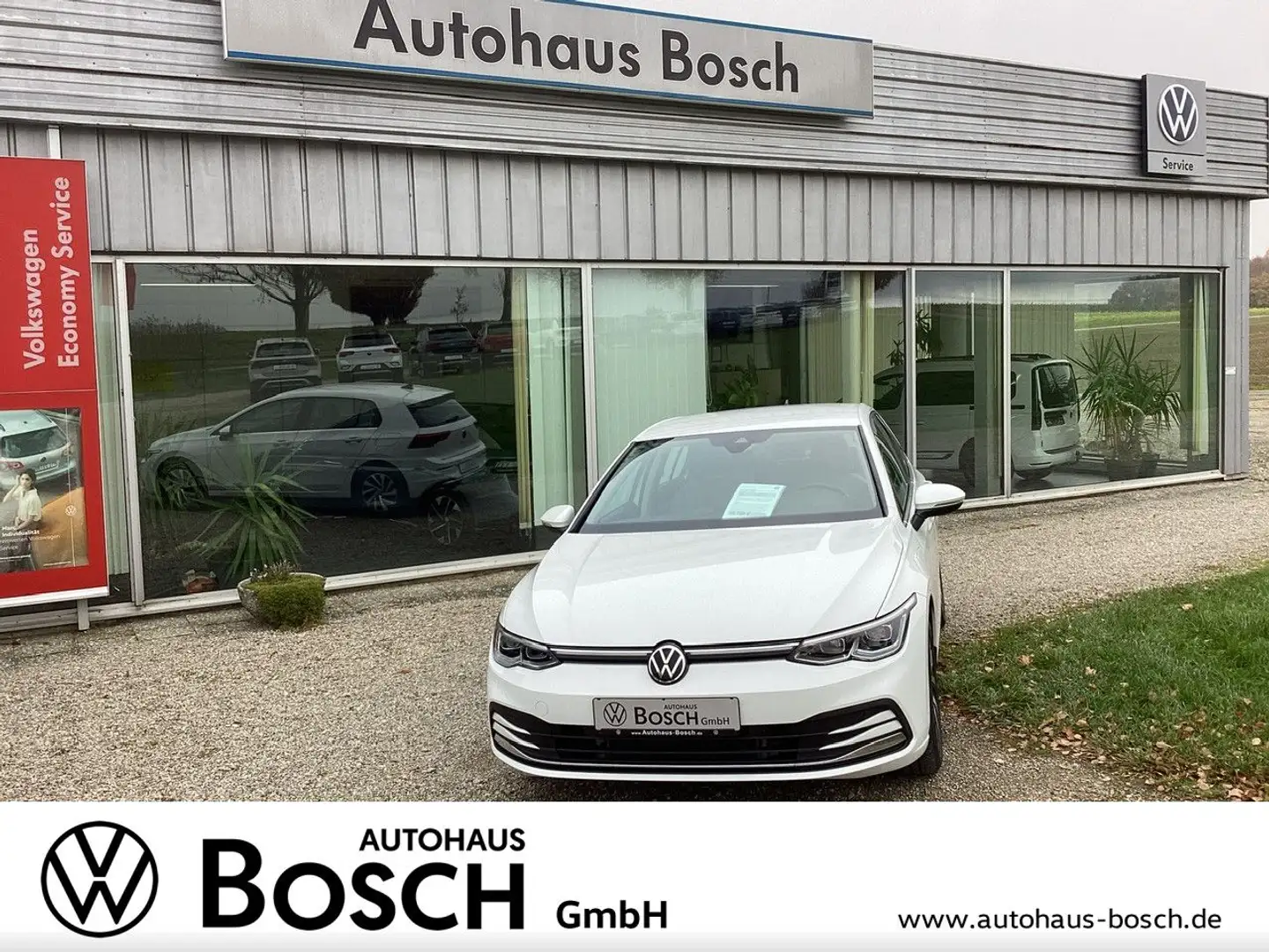 Volkswagen Golf VIII 1.4 eHybrid Style DSG Navi ACC SHZ LED Blanc - 1