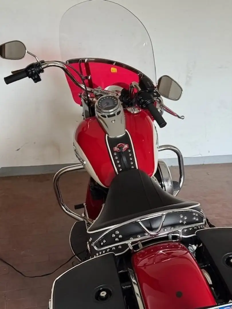 Harley-Davidson Hydra Glide revival numero 1307 Rouge - 1