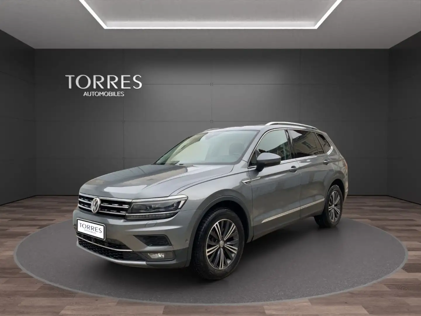 Volkswagen Tiguan ALLSPACE 2.0 TDI 190 CH CARAT EXCLUSIVE 4 MOTION DSG Gris - 2