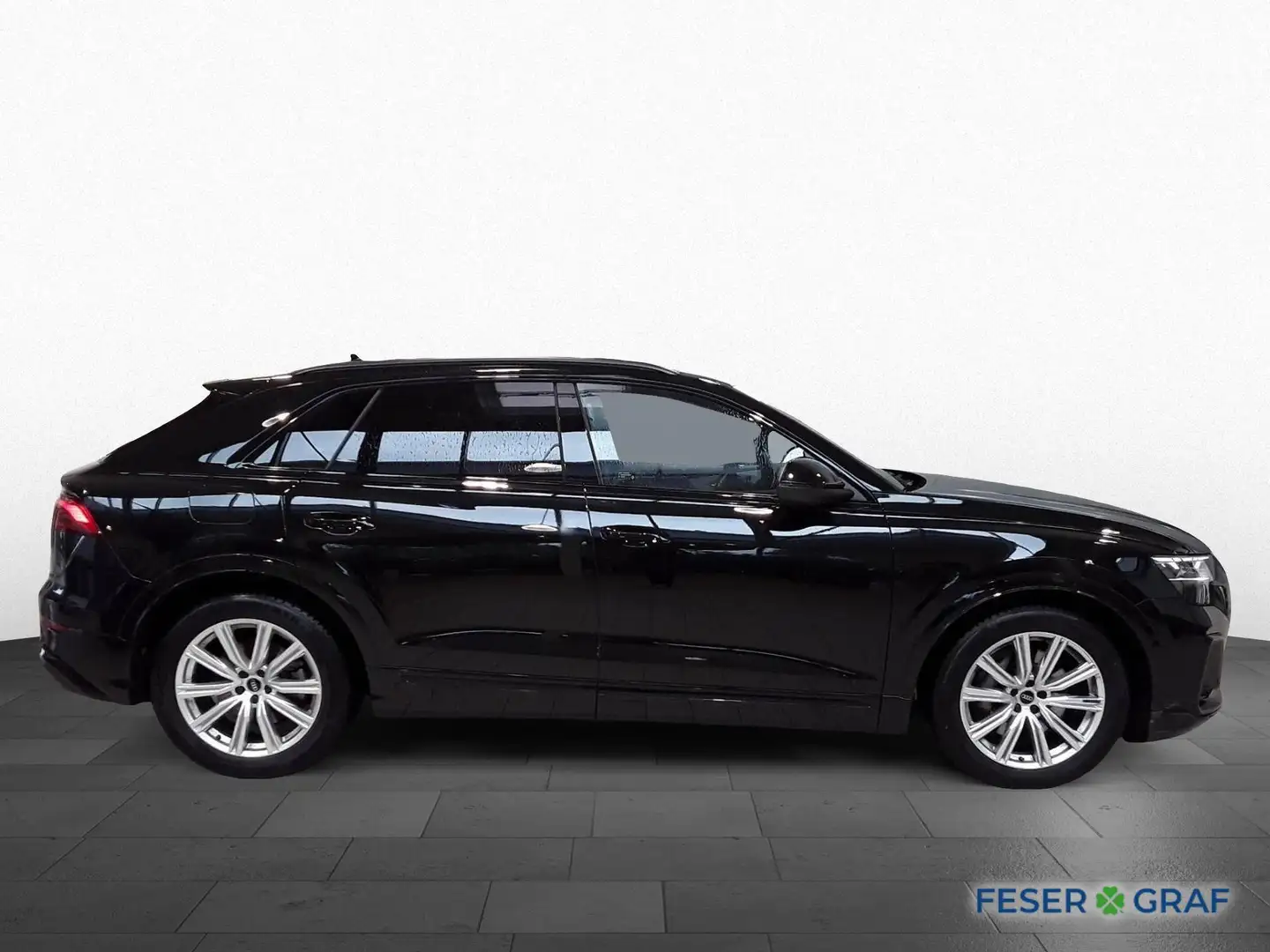 Audi Q8 SUV 50 TDI qu 2x S line-Pano-AHK-Matrix-B&O Schwarz - 2