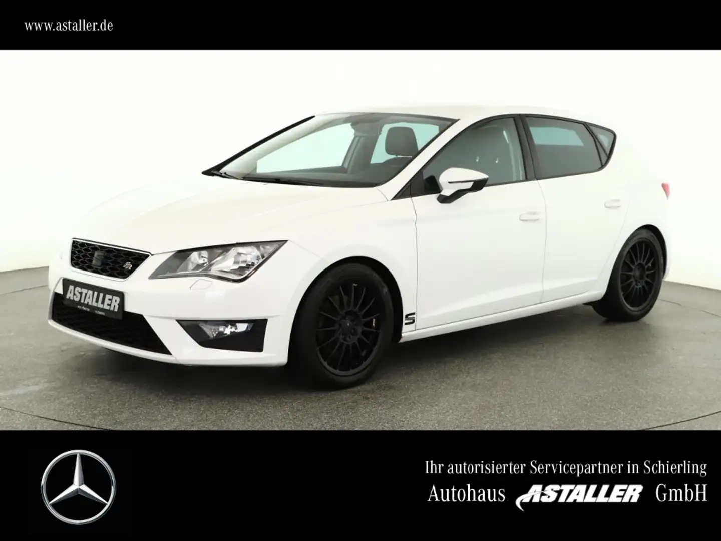 SEAT Leon 2.0 TDI FR Winterp/Sitzheiz+Climatr+Tempom. Weiß - 1