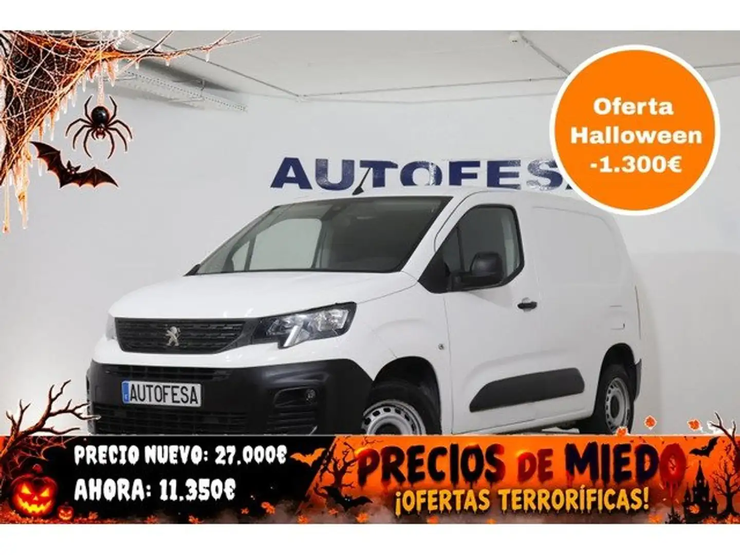 Peugeot Partner 1.5BlueHDI S&S Premium Standard 600kg 100 Blanco - 1