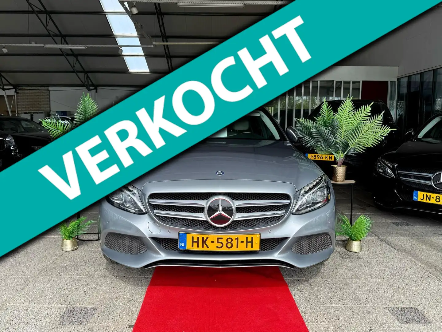 Mercedes-Benz C 220 CDI AUT SEDAN BUSINESS! 2015 Grijs - 1