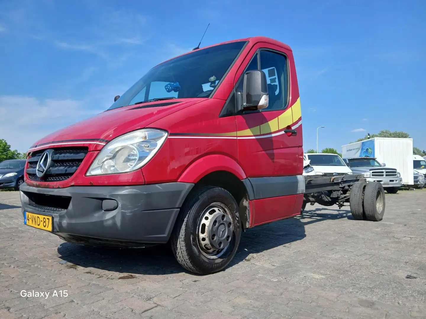 Mercedes-Benz Sprinter 516 2.2 CDI 432 EURO5 Dubbel lucht! Rood - 2