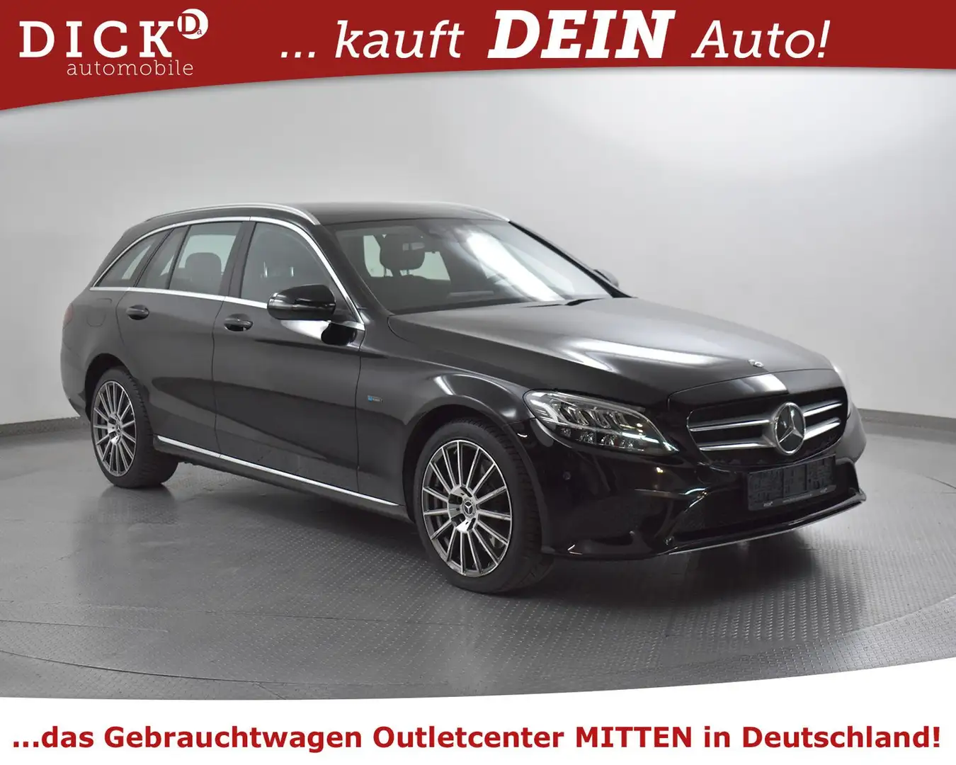 Mercedes-Benz C 300 de T 9G Avantg NAVI+LED+STANDHZ+SHZ+AHK+18" Black - 1