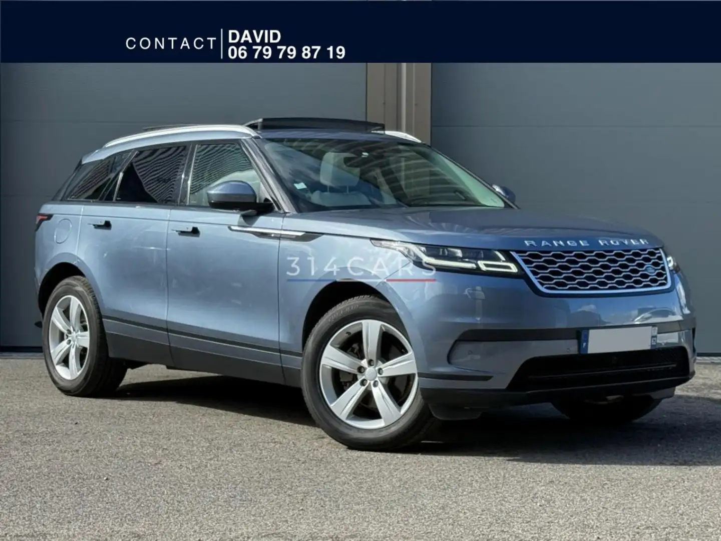 Land Rover Range Rover VELAR 2.0 180 BVA 4X4 Bleu - 1