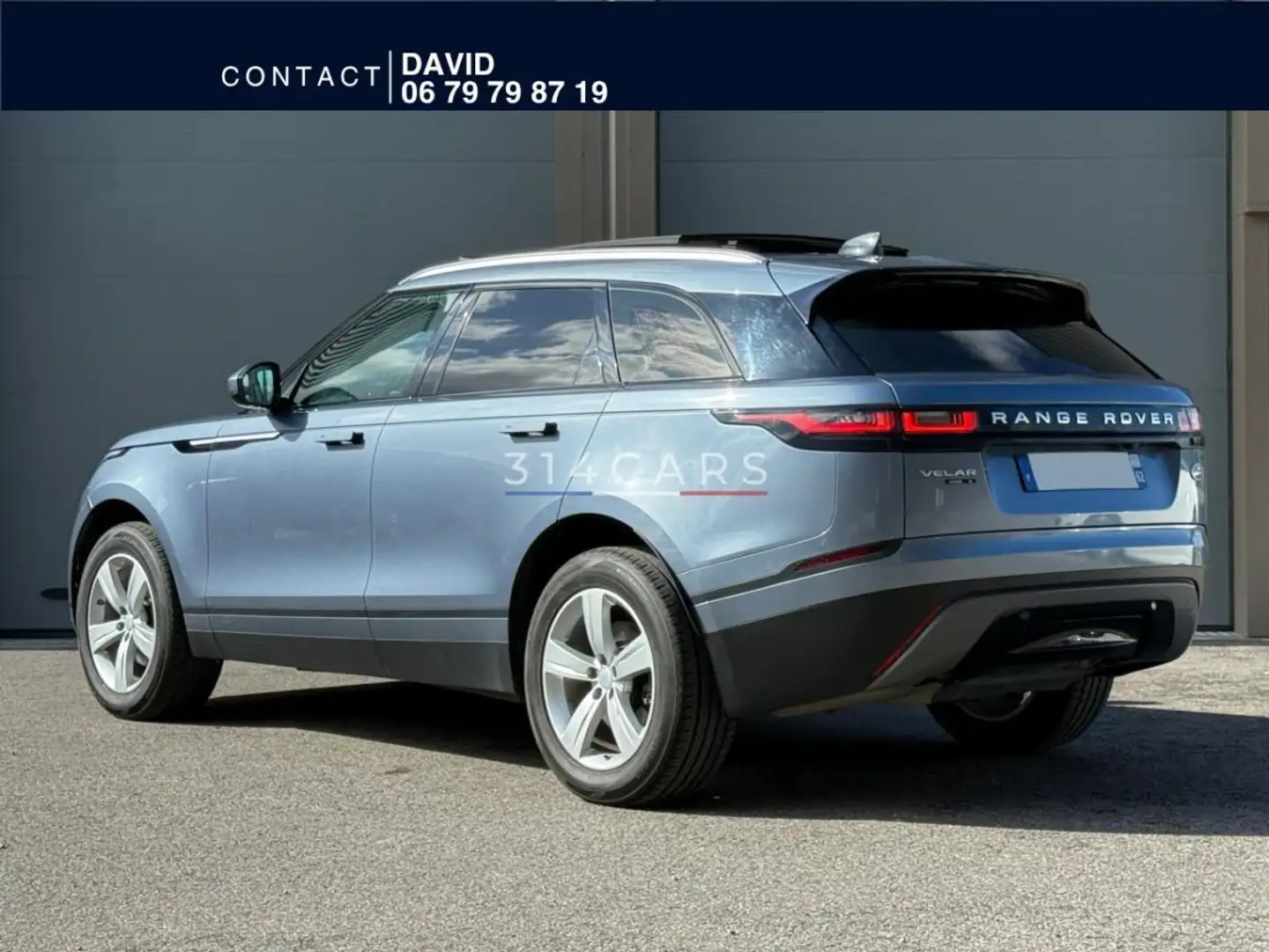 Land Rover Range Rover VELAR 2.0 180 BVA 4X4 Bleu - 2