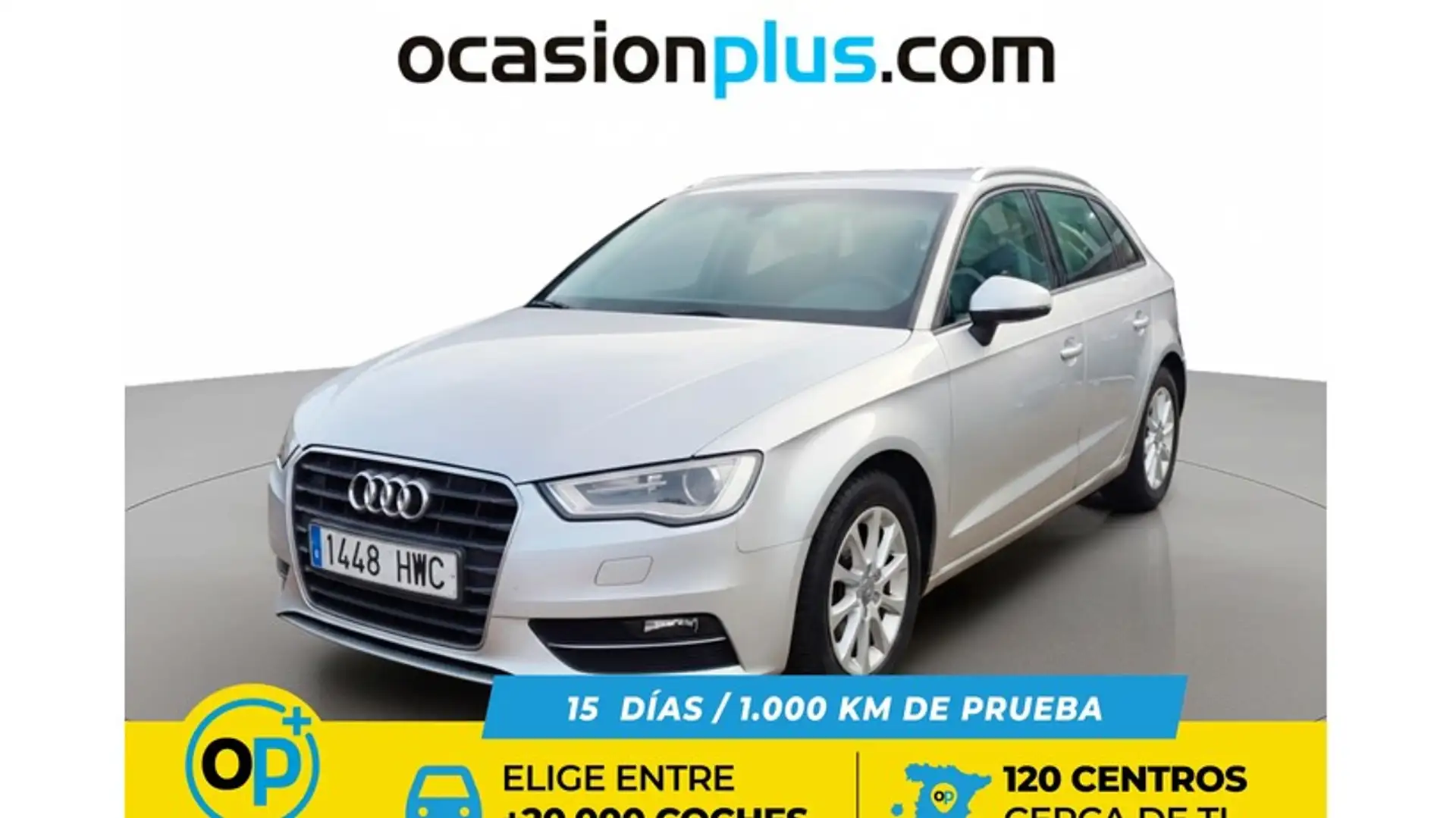Audi A3 Sportback 2.0TDI Attracted 150 Silber - 1