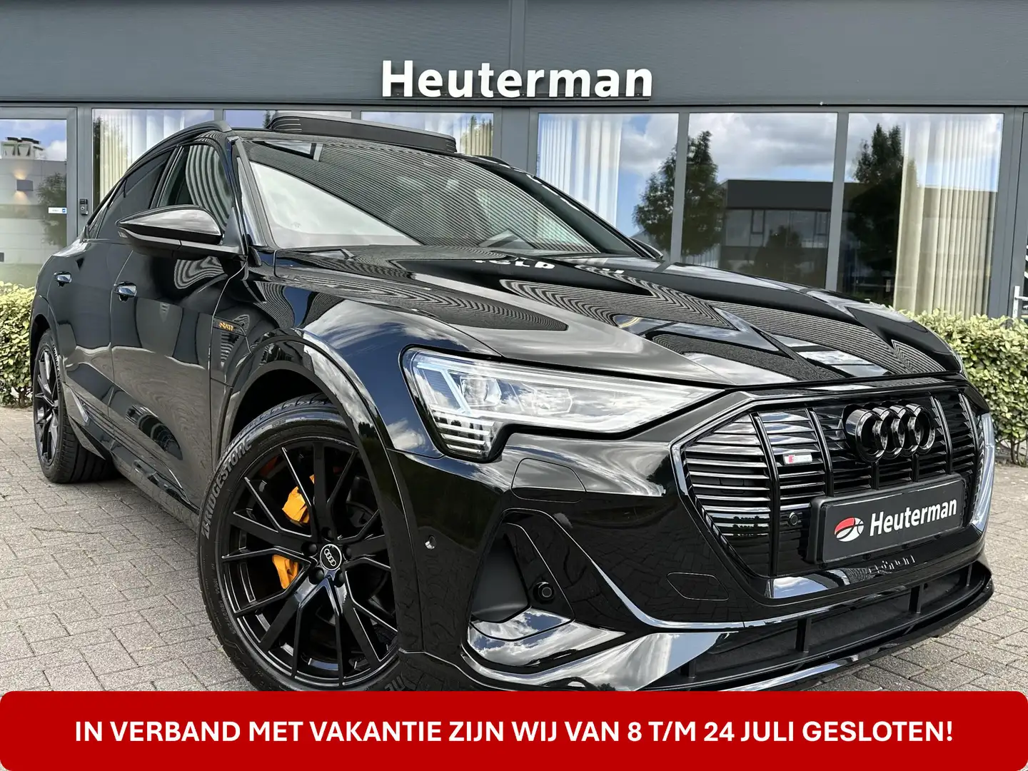 Audi e-tron Sportback 50 Quattro S line Black Edition Pano/ B& Noir - 1