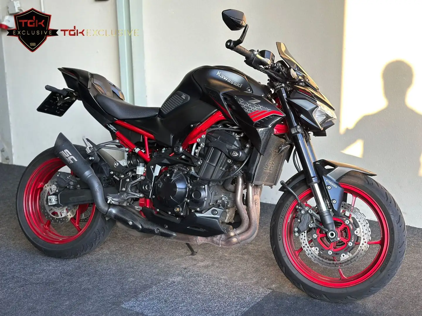 Kawasaki Z 900 Zwart - 1