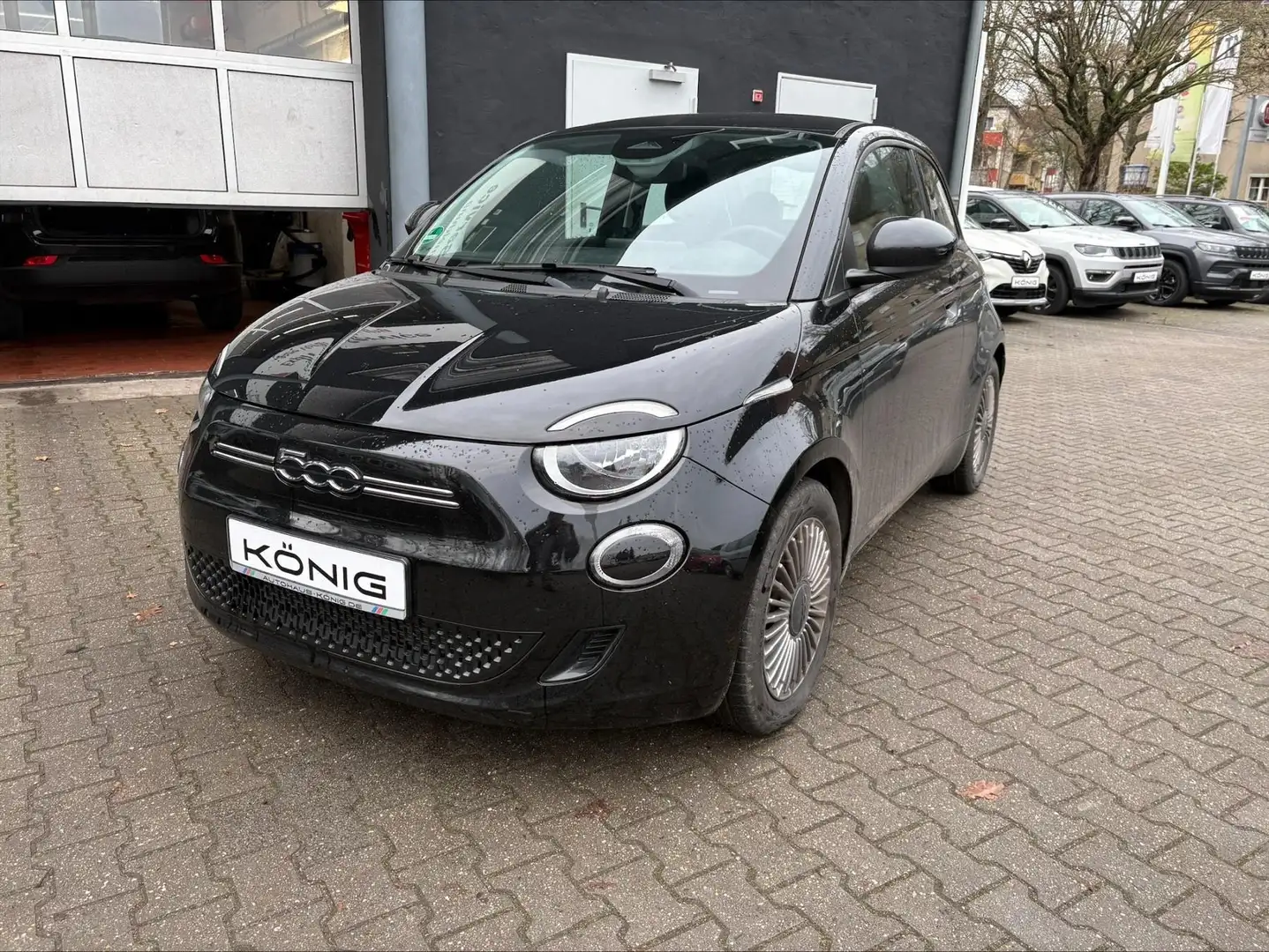 Fiat 500e Icon Tempomat Klimaautomatik Carplay Schwarz - 1