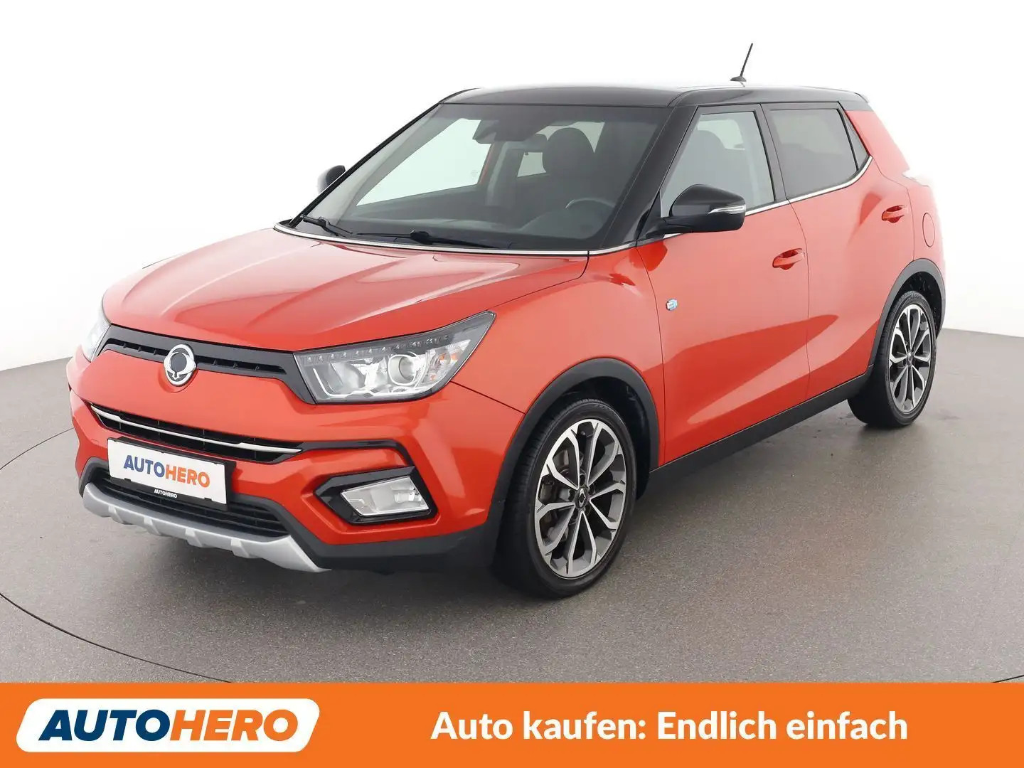 SsangYong Tivoli 1.6 Turbodiesel Dream 4x4 Orange - 1