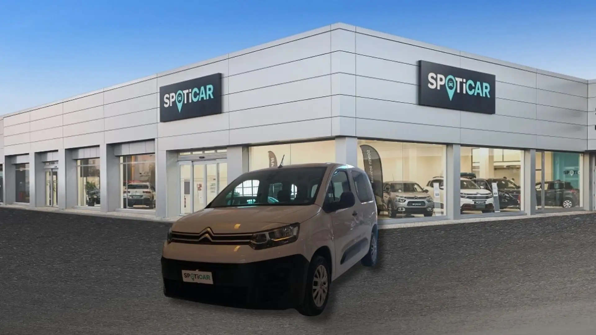 Citroen Berlingo 3ª serie - Berlingo BlueHDi 100 Stop&Star Wit - 1