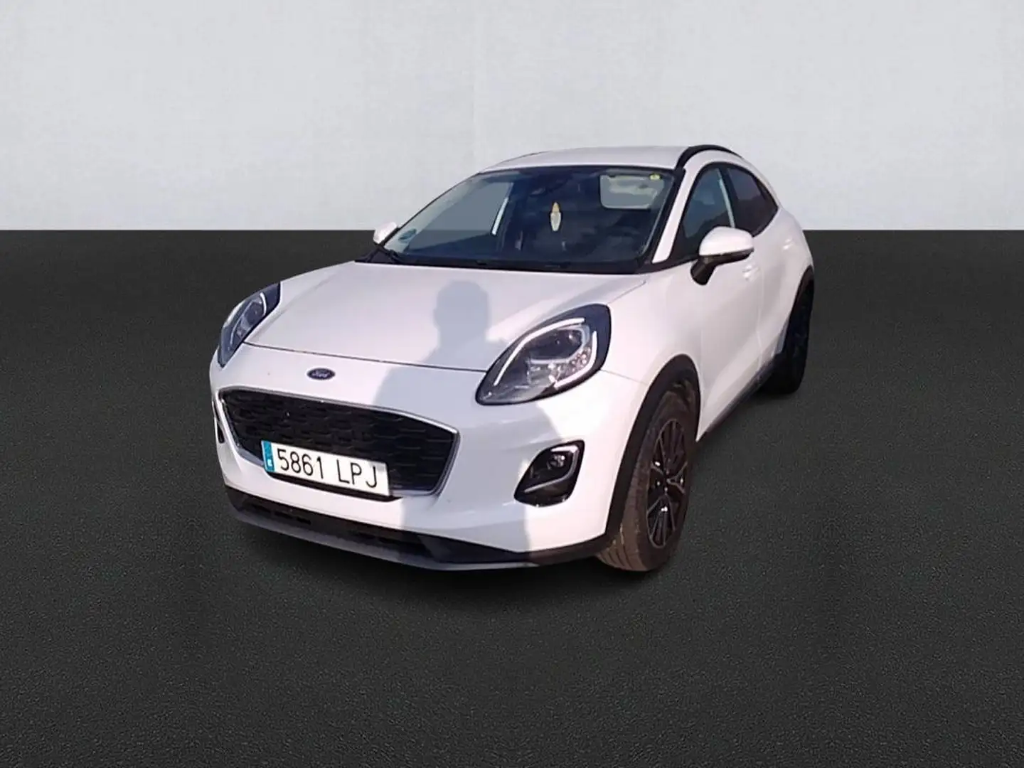 Ford Puma 1.0 EcoBoost MHEV Titanium 125 Blanc - 1