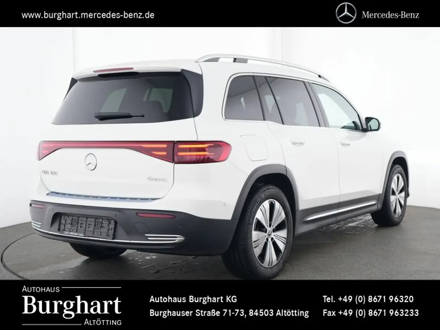 Mercedes-Benz EQB 300 EQB 300 4M Progressive/Navi/Klima/LED Park-Assist. Blanc - 2
