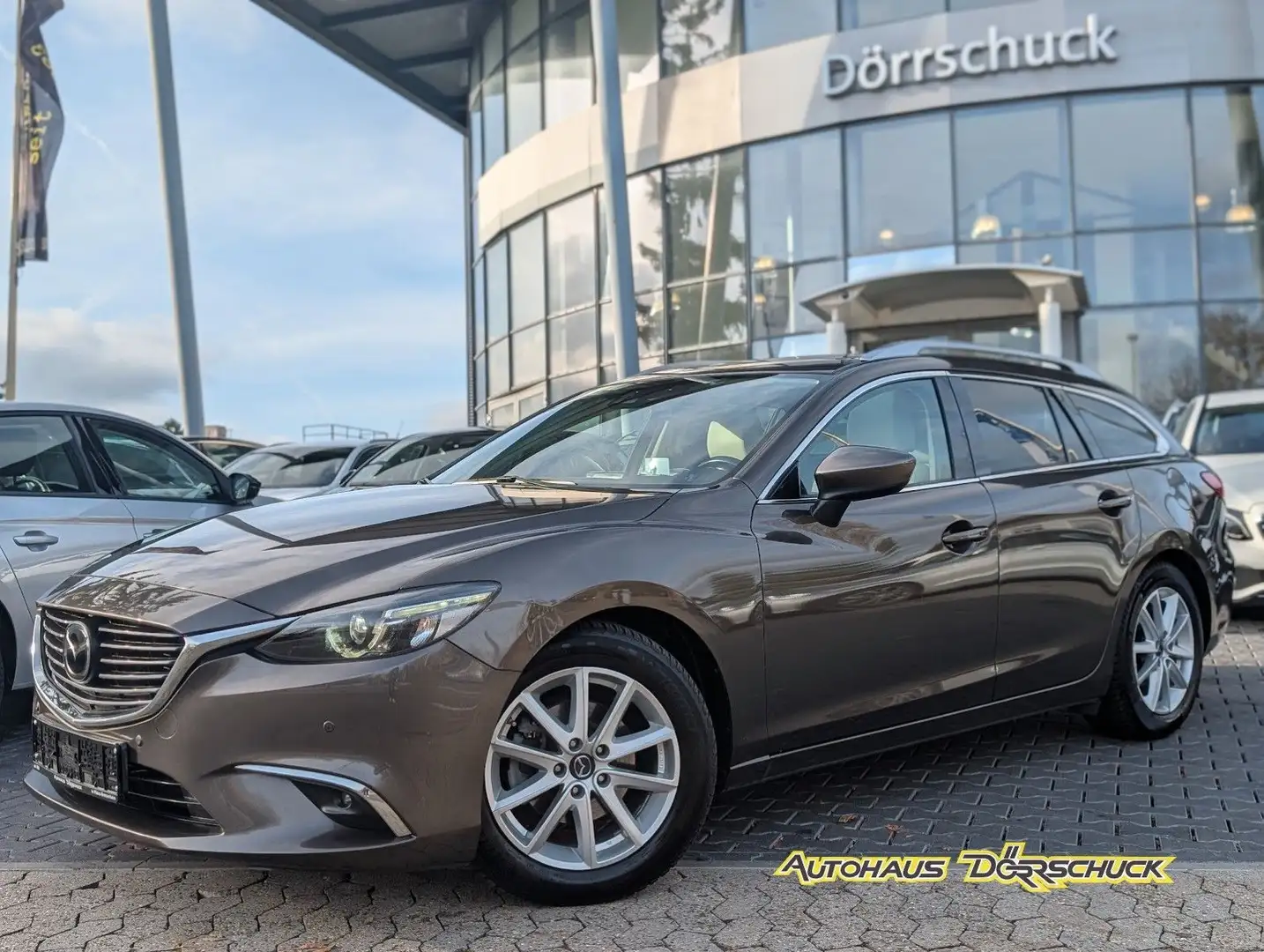 Mazda 6 Exceed 4x4 *HEAD-UP*BOSE*LEDER*NAVI*ACC* Braun - 1