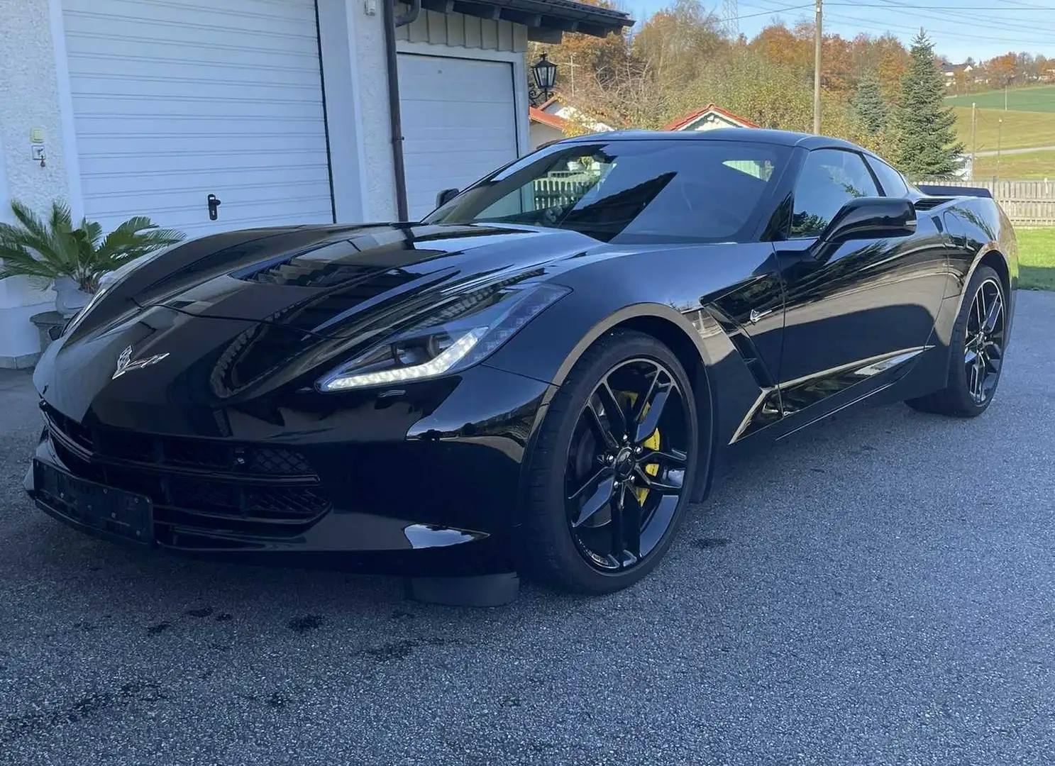 Corvette C7 6.2 V8 AT8 Stingray Coupe Stingray 1 Hand Schwarz - 2