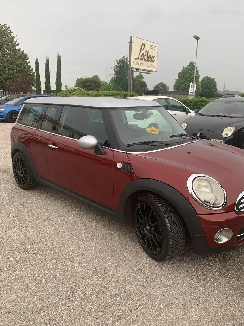 MINI Cooper D 1.6 td.   clubman Rosso - 2
